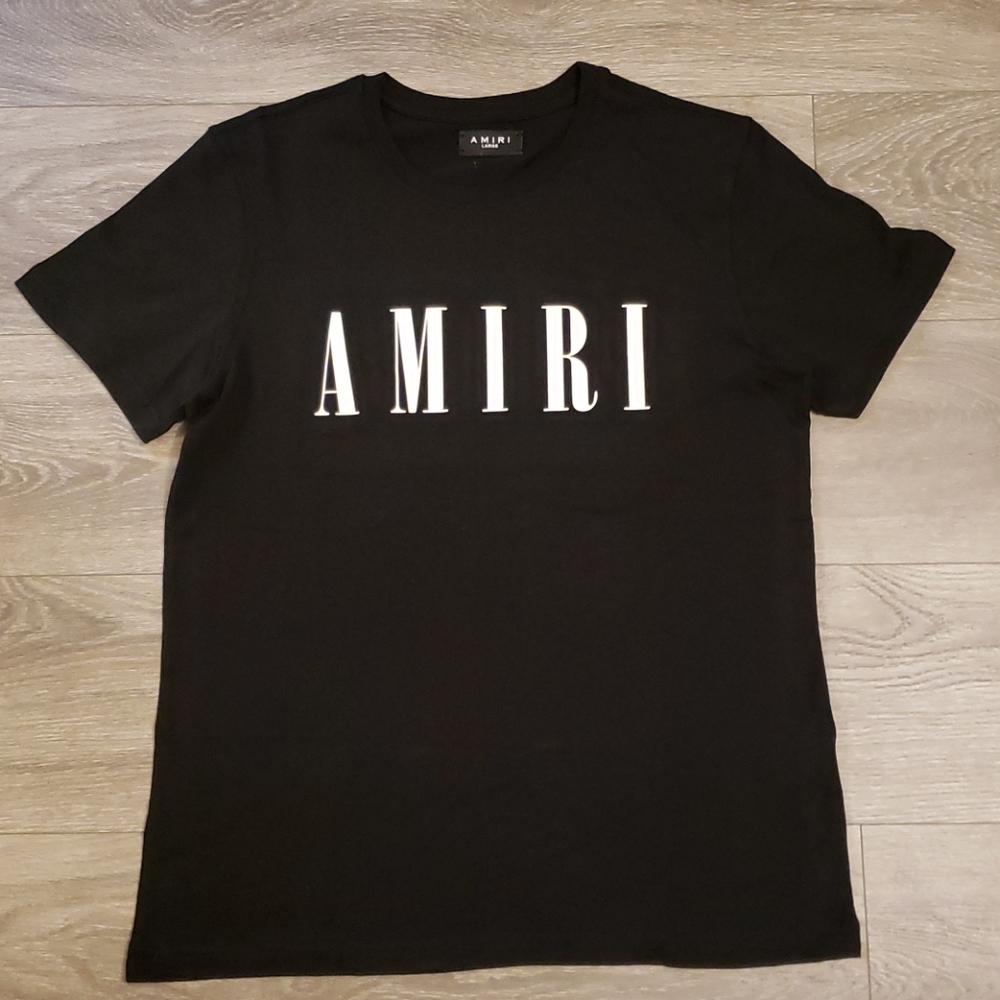 Black AMIRI Tee Sz. Large